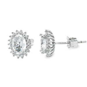 WhiteGold Earrings 9K