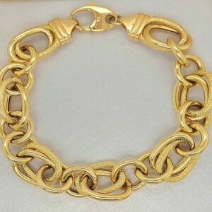 Chunky Gold Chain Bracelet 18K