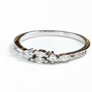 Silver 925 Pattern Band Ring