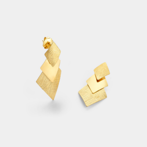 Vogue Earrings Silver 925 gold plated